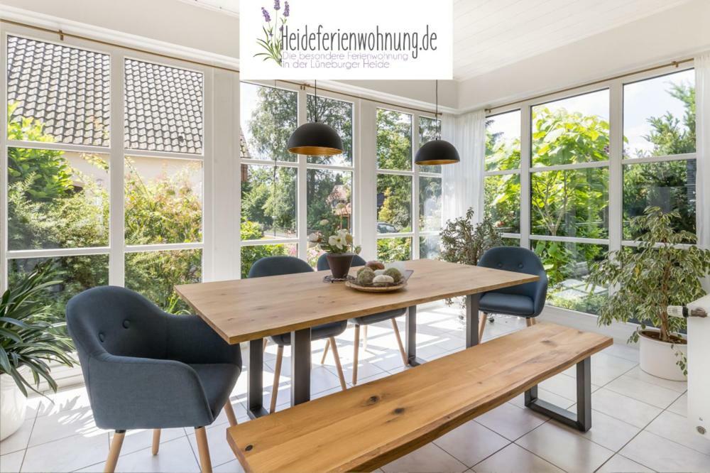 Heideferienwohnung Walsrode Εξωτερικό φωτογραφία